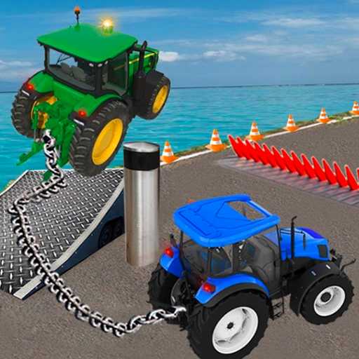Chained Tractor Towing Simulato